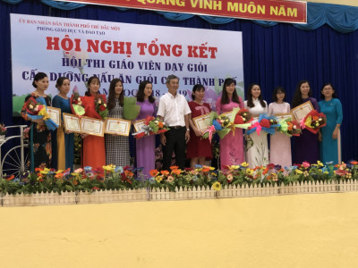 Hội thi giáo viên giỏi cấp thành phố Thủ Dầu Một năm học 2018 - 2019