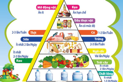 Nhu cầu sữa của trẻ em mầm non