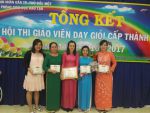Giáo viên tham gia hội thi GVG năm 2016-2017
