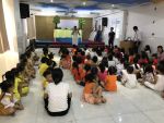 Các bé lớp Lá tham quan trường tiểu học Việt Anh (2018 - 2019